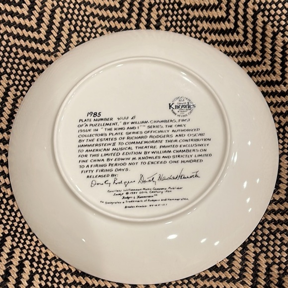 A Puzzlement First Issue The King and I Series with Certificate of Authenticity - Picture 2 of 4